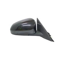 LKQ - 2012-2014 Toyota Camry Passenger's Side Door Mirror Power Adjustment, Manual Folding, Non-Heated, Black