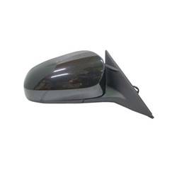 LKQ - 2012-2014 Toyota Camry Passenger's Side Door Mirror Power Adjustment, Manual Folding, Heated, Black