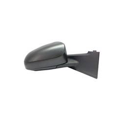 LKQ - 2012-2014 Toyota Yaris Passenger's Side Door Mirror Power Adjustment, Manual Folding, Heated, Textured Black