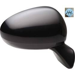 LKQ - 2012-2013 Toyota Prius V Passenger's Side Door Mirror Power Adjustment, Manual Folding, Heated, Textured Paint To Match