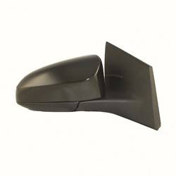 LKQ - 2014-2019 Toyota Corolla Passenger's Side Door Mirror Power Adjustment, Manual Folding, Heated, Black