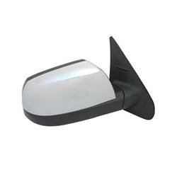 LKQ - 2014-2021 Toyota Tundra Passenger's Side Door Mirror Power Adjustment, Manual Folding, Heated, Textured Chrome