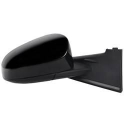 LKQ - 2015-2018 Toyota Yaris Passenger's Side Door Mirror Manual Adjustment, Manual Folding, Non-Heated, Textured Paint To Match