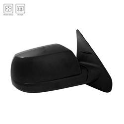 LKQ - 2014-2017 Toyota Sequoia Passenger's Side Door Mirror Power Adjustment, Manual Folding, Heated, Textured Paint To Match