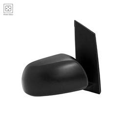 LKQ - 2015-2020 Toyota Sienna Passenger's Side Door Mirror Power Adjustment, Manual Folding, Non-Heated, Blind Spot Mirror, Textured