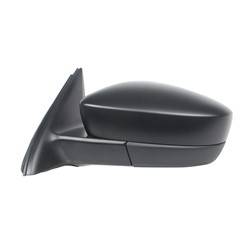 LKQ - 2011-2018 Volkswagen Jetta Driver's Side Door Mirror Power Adjustment, Manual Folding, Heated, Lane Departure Warning System, Textured