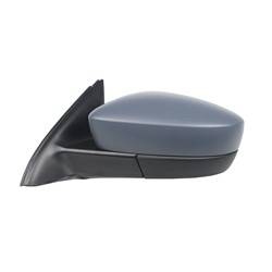 LKQ - 2011-2018 Volkswagen Jetta Driver's Side Door Mirror Power Adjustment, Manual Folding, Heated, Paint to Match