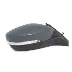 LKQ - 2012-2015 Volkswagen Passat Passenger's Side Door Mirror Power Adjustment, Manual Folding, Heated, Housing Turn Signal Indicator, Memory Setting, Mirror Turn Signal Indicator, Textured Paint To Match