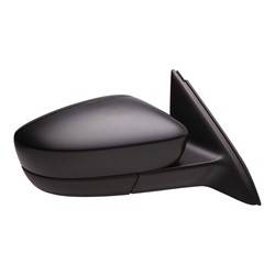 LKQ - 2011-2015 Volkswagen Jetta Passenger's Side Door Mirror Manual Adjustment, Manual Folding, Non-Heated, Textured