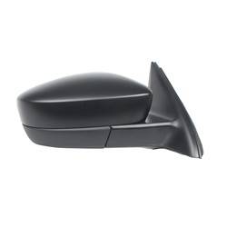 LKQ - 2011-2018 Volkswagen Jetta Passenger's Side Door Mirror Power Adjustment, Manual Folding, Heated, Lane Departure Warning System, Textured