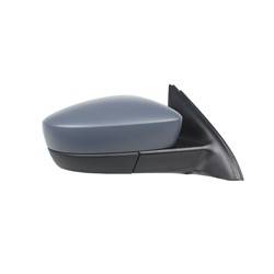 LKQ - 2011-2018 Volkswagen Jetta Passenger's Side Door Mirror Power Adjustment, Manual Folding, Heated, Paint to Match