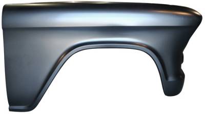 KP - 55-56 CHEVY PICKUP FRONT FENDER, PASSENGERS SIDE