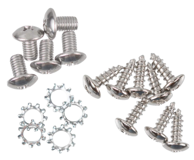 KP - 55-72 CHEV/GMC PICKUP GLOVE BOX SCREW KIT, 12PC