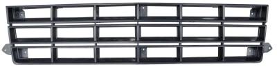 KP - 82-90 CHEVY S10 PICKUP GRILLE GLOSS BLACK