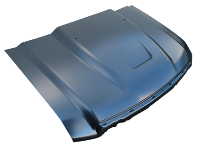 KP - 08-10 FORD SUPER DUTY PICKUP COWL INDUCTION HOOD 2ND DESIGN