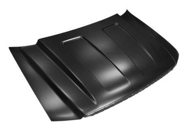 KP - 04-08 F-150 PICKUP COWL INDUCTION STYLE HOOD