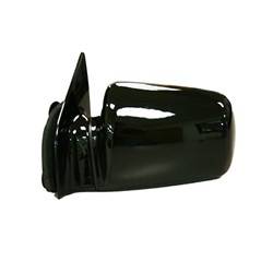 1993-1995 Jeep Grand Cherokee Driver's Side Door Mirror Power Adjustment, Non-Foldaway, Heated, Gloss Black