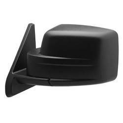 2007-2017 Jeep Patriot Driver's Side Door Mirror Manual Adjustment, Manual Folding, Non-Heated, Textured