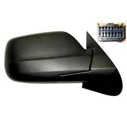 2005-2008 Jeep Grand Cherokee Passenger's Side Door Mirror Power Adjustment, Manual Folding, Heated, Memory Setting, Textured