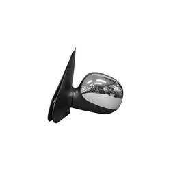 1997 Ford Expedition Driver's Side Door Mirror Power Adjustment, Manual Folding, Non-Heated, Textured Chrome