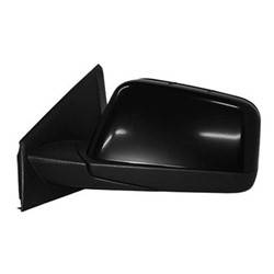 2008-2010 Ford Edge Driver's Side Door Mirror Power Adjustment, Manual Folding, Non-Heated, Black