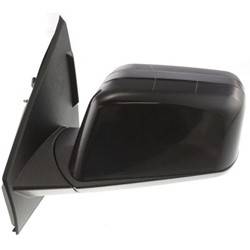 2010-2011 Ford Edge Driver's Side Door Mirror Power Adjustment, Manual Folding, Heated, Blind Spot Mirror, Integrated Puddle Light, Textured Paint To Match