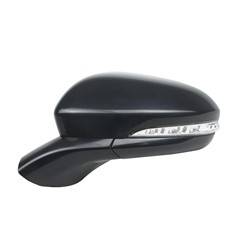 2013-2017 Ford Fusion Driver's Side Door Mirror Power Adjustment, Non-Foldaway, Heated, Housing Turn Signal Indicator, Integrated Puddle Light, Mirror Turn Signal Indicator, Paint to Match