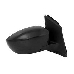 2013-2016 Ford Escape Passenger's Side Door Mirror Power Adjustment, Manual Folding, Non-Heated, Blind Spot Mirror, Textured Paint To Match