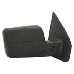 LKQ - 2007-2008 Ford F-150 Passenger's Side Door Mirror Power Adjustment, Powered Folding, Heated, Housing Turn Signal Indicator, Integrated Puddle Light, Mirror Turn Signal Indicator, Textured - Image 2