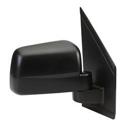 LKQ - 2011-2013 Ford Transit Connect Passenger's Side Door Mirror Power Adjustment, Manual Folding, Non-Heated, Blind Spot Mirror, Textured Black - Image 2