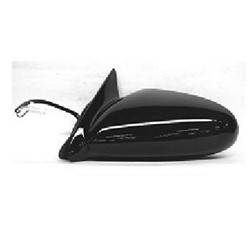 1993-1997 Geo Prizm Driver's Side Door Mirror Power Adjustment, Non-Foldaway, Non-Heated, Gloss Black