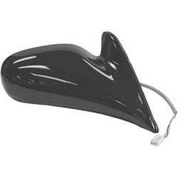 1998-2002 Chevrolet Prizm Passenger's Side Door Mirror Power Adjustment, Non-Foldaway, Non-Heated, Gloss Black