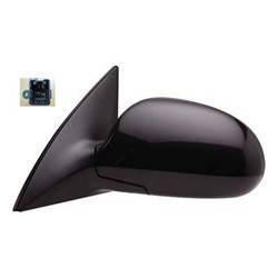 2009-2012 Hyundai Elantra Driver's Side Door Mirror Power Adjustment, Manual Folding, Heated, Textured Paint To Match