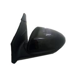 2017-2022 Hyundai Ioniq Driver's Side Door Mirror Power Adjustment, Manual Folding, Non-Heated, Blind Spot Mirror, Black