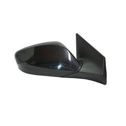 2011-2013 Hyundai Elantra Passenger's Side Door Mirror Power Adjustment, Manual Folding, Heated, Black