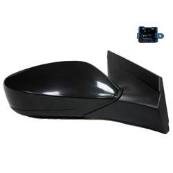 LKQ - 2012-2017 Hyundai Accent Passenger's Side Door Mirror Power Adjustment, Manual Folding, Non-Heated, Black - Image 2