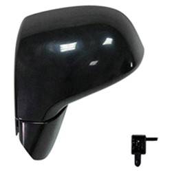 2007-2012 Kia Rondo Driver's Side Door Mirror Power Adjustment, Manual Folding, Non-Heated, Black