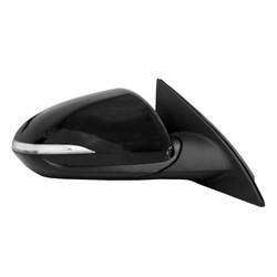 LKQ - 2018-2020 Hyundai Elantra GT Passenger's Side Door Mirror Power Adjustment, Manual Folding, Heated, Blind Spot Indicator, Housing Turn Signal Indicator, Mirror Turn Signal Indicator, Paint to Match - Image 2