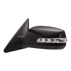 LKQ - 2011-2015 Kia Sorento Driver's Side Door Mirror Power Adjustment, Powered Folding, Heated, Housing Turn Signal Indicator, Memory Setting, Mirror Turn Signal Indicator, Paint to Match - Image 2