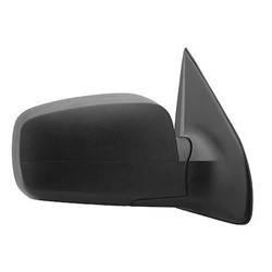 2003-2009 Kia Sorento Passenger's Side Door Mirror Manual Adjustment, Manual Folding, Non-Heated, Textured Black