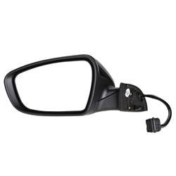 LKQ - 2017-2018 Kia Forte Driver's Side Door Mirror Power Adjustment, Manual Folding, Heated, Black - Image 2