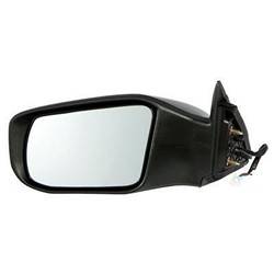 2013-2018 Nissan Altima Driver's Side Door Mirror Power Adjustment, Manual Folding, Non-Heated, Black