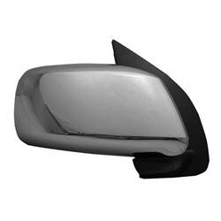 2005-2010 Nissan Frontier Passenger's Side Door Mirror Power Adjustment, Manual Folding, Non-Heated, Chrome