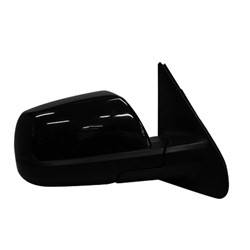 2008-2014 Toyota Sequoia Passenger's Side Door Mirror Power Adjustment, Manual Folding, Non-Heated, Textured Paint To Match