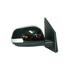 LKQ - 2009-2012 Toyota RAV4 Passenger's Side Door Mirror Power Adjustment, Manual Folding, Heated, Housing Turn Signal Indicator, Mirror Turn Signal Indicator, Black, Japan Built - Image 2