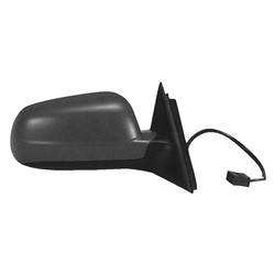 1998-2001 Volkswagen Passat Passenger's Side Door Mirror Power Adjustment, Manual Folding, Heated, Black