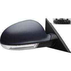 LKQ - 2003-2005 Volkswagen Passat Passenger's Side Door Mirror Power Adjustment, Manual Folding, Heated, Housing Turn Signal Indicator, Mirror Turn Signal Indicator, Textured Paint To Match - Image 2