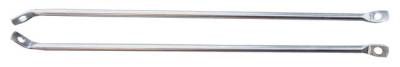 67-72 CHEVY/GMC PICKUP, JIMMY, AND BLAZER FLEETSIDE BEDSIDE BRACE SET, STAINLESS STEEL 2 PIECE